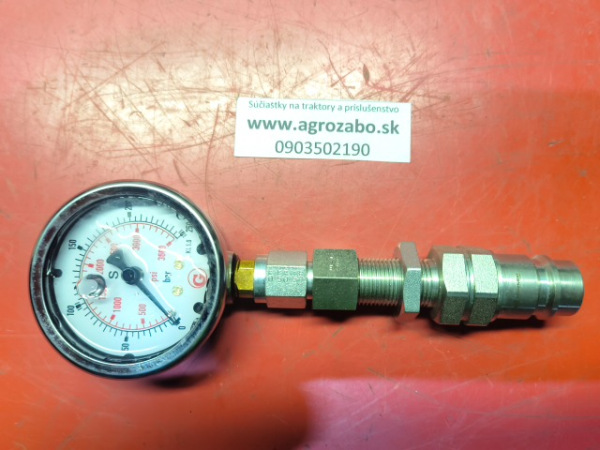 Tlakomer so spojkou 1