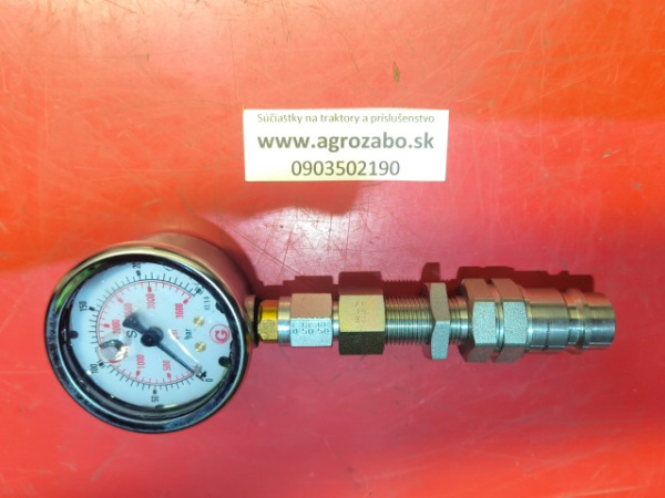 Tlakomer so spojkou 2
