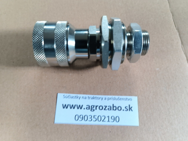 Koncovka hydrauliky so zavitom pre montáž