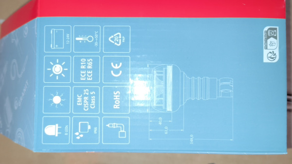 Maják 12-24V LED 3 typy blikania 1