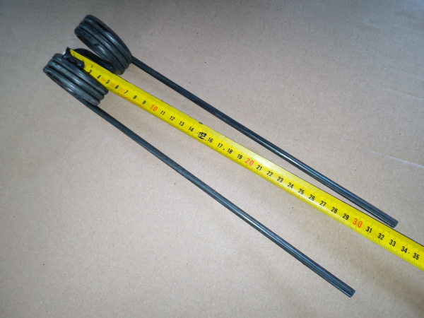 Pružinové pero 32cm dlhe