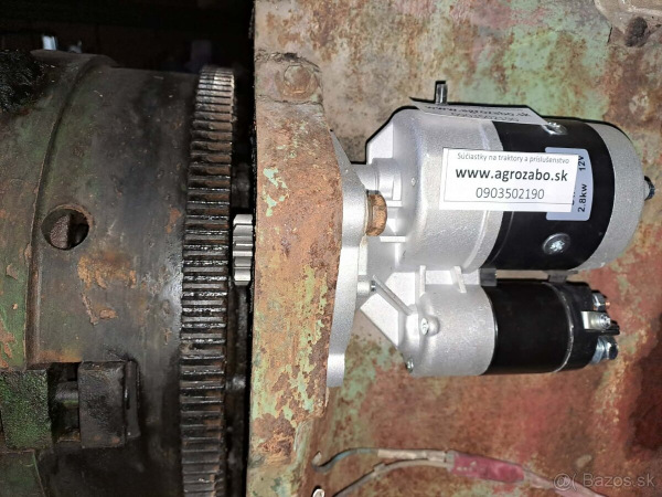 Štartér s reduktorom na Zetor 12