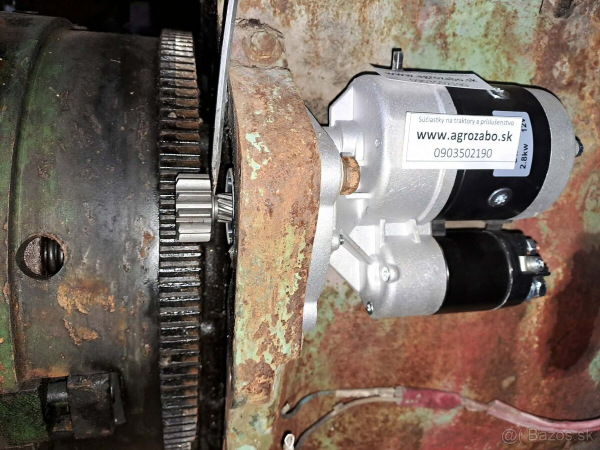 Štartér s reduktorom na Zetor 11