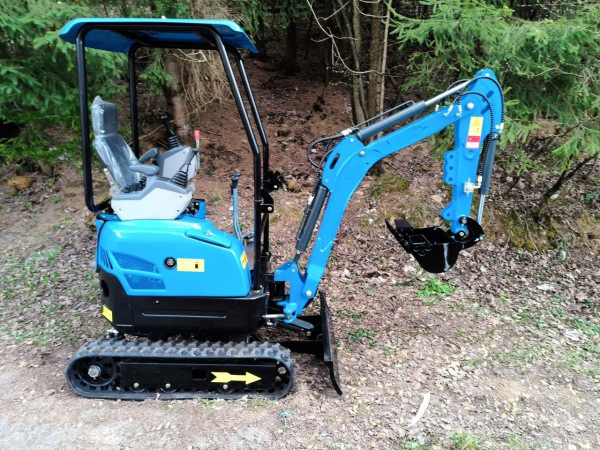 Minibáger 1500kg mimoosé kopanie