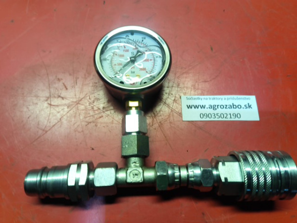 Tlakomer so spojkou 1