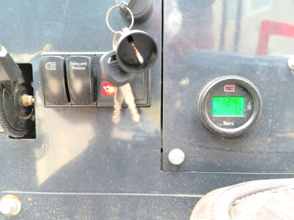 Minibáger HT11 joystick 10