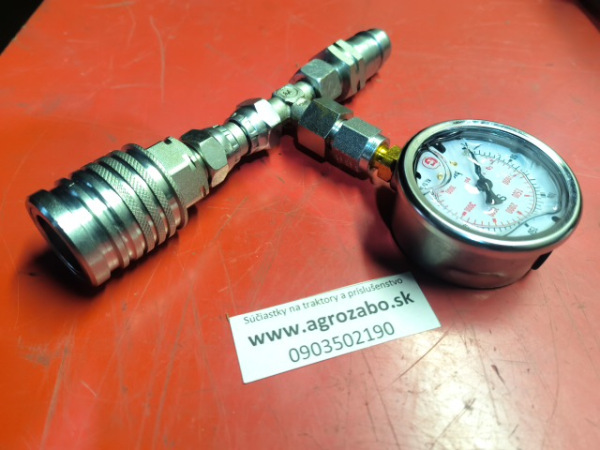 Tlakomer so spojkou 3