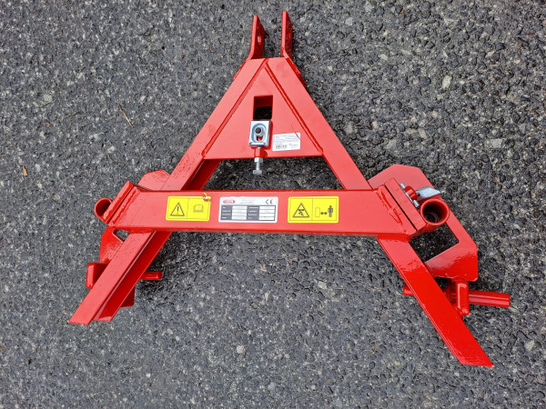 Vidly na zadný náves sklopné, 2 hroty 1100mm 3