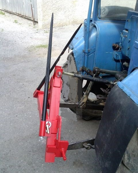 Vidly na zadný náves sklopné, 2 hroty 1100mm 5