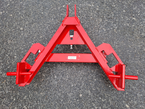 Vidly na zadný náves sklopné, 2 hroty 1100mm 2